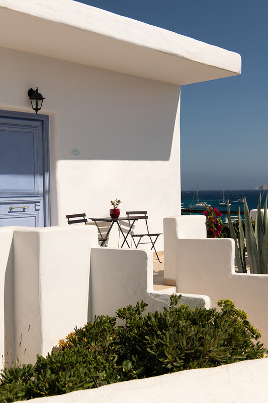 Style your home with Greek Islands wall art featuring classic Cyclades design and architecture. Greece Art Prints.