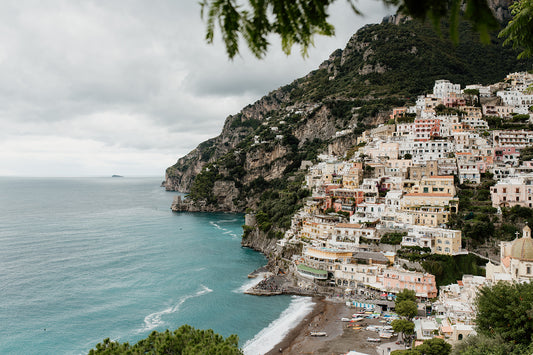 Positano fine art wall prints show Amalfi Coastal scenes to bring into your home.