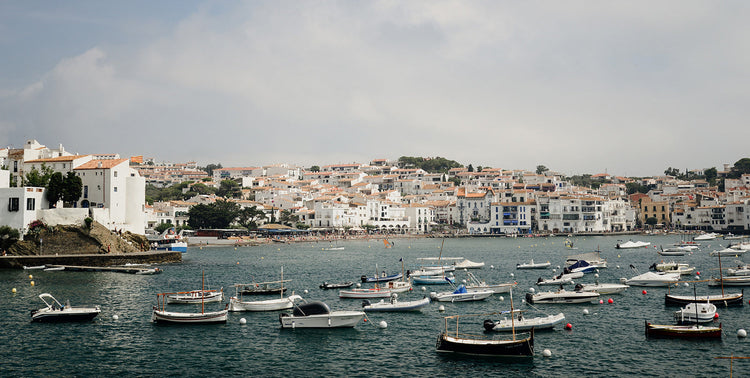 Spain Art Prints featuring fishing ports along the Costa Brava. Spanish wall art.