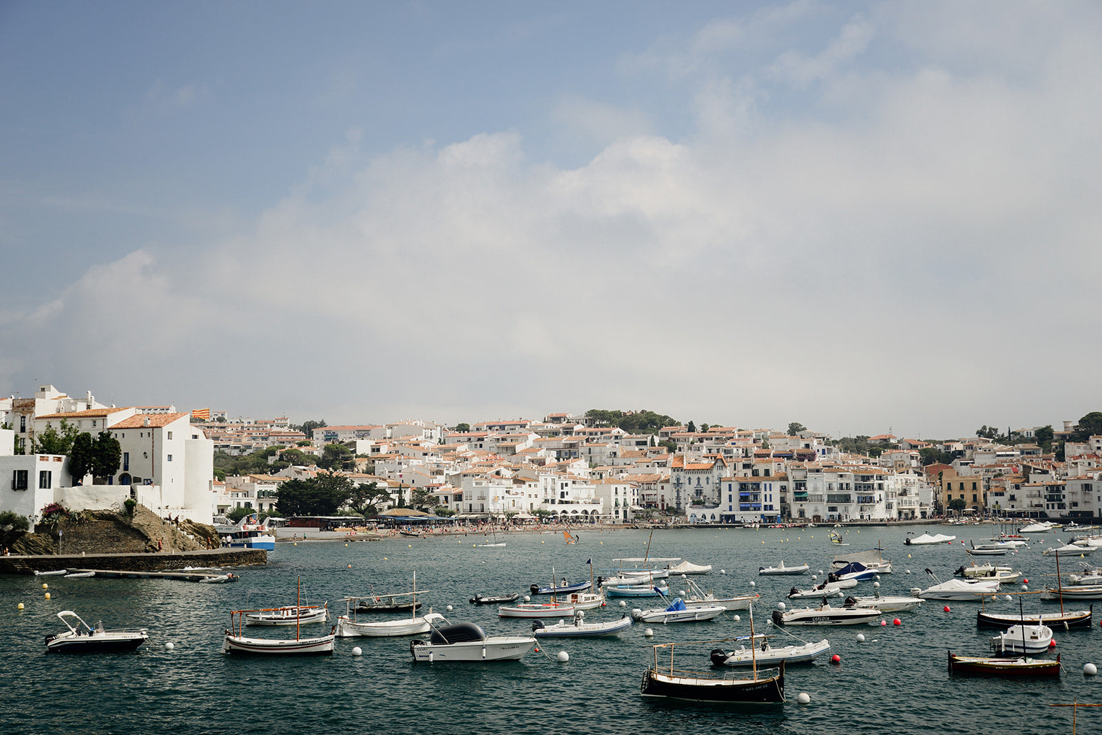 Coastal Spain art prints featuring Cadaques on the Costa Brava. Enjoy frame Spanish fine art prints for your home or office. 