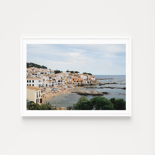 Spain fine art prints featuring Calella de Palafrugell on the Spanish Costa Brava available as fine art prints for your home. Spanish Coast wall art.