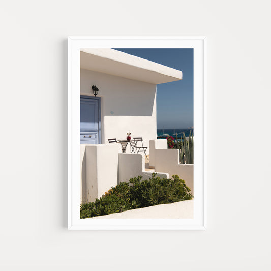Style your home with Greek Islands wall art featuring classic Cyclades design and architecture. Greece Art Prints. 