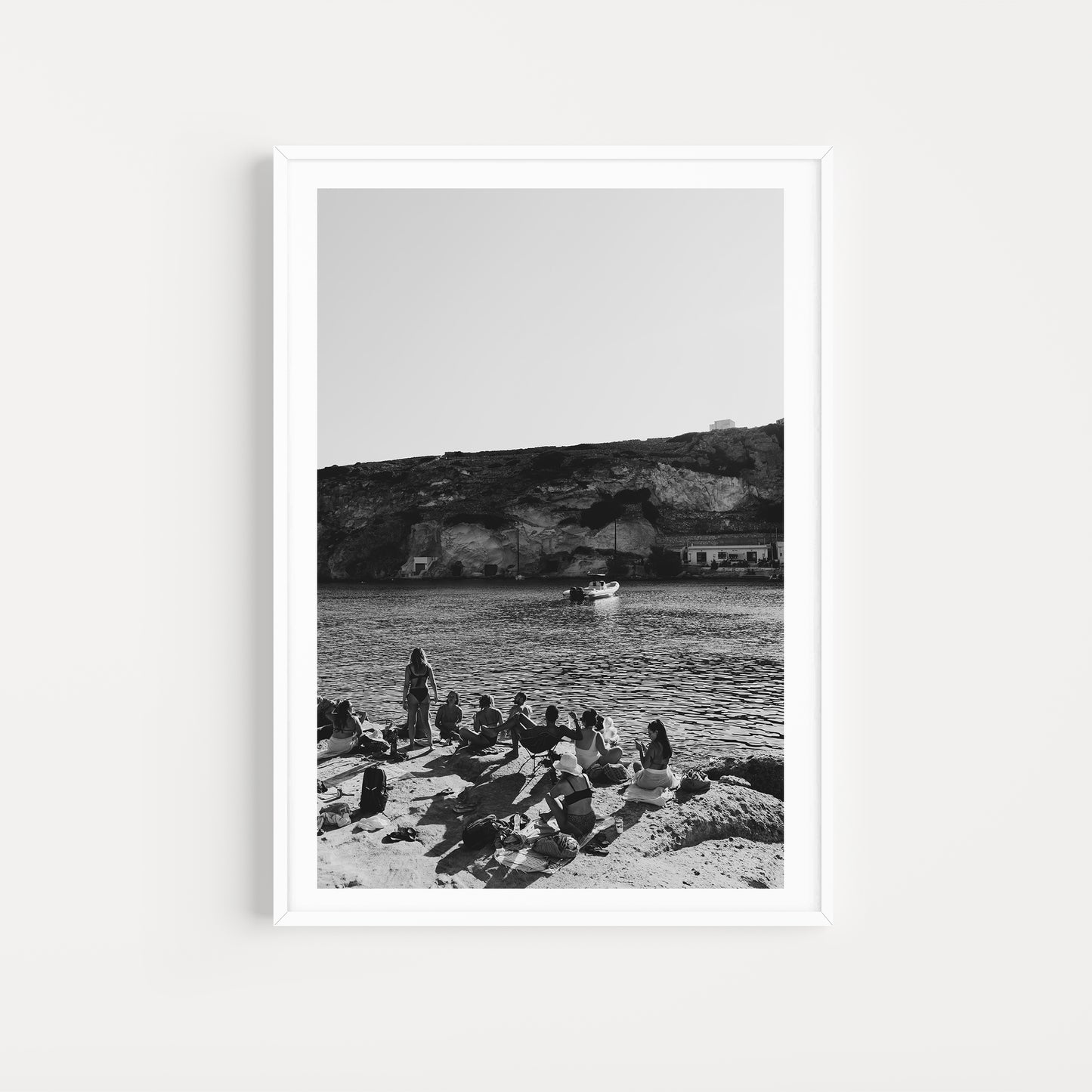 Adorn your walls with Greek Islands fine art prints and laid-back memories of the Mediterranean with scenes of Social Sundays. Greek Island Wall Art.