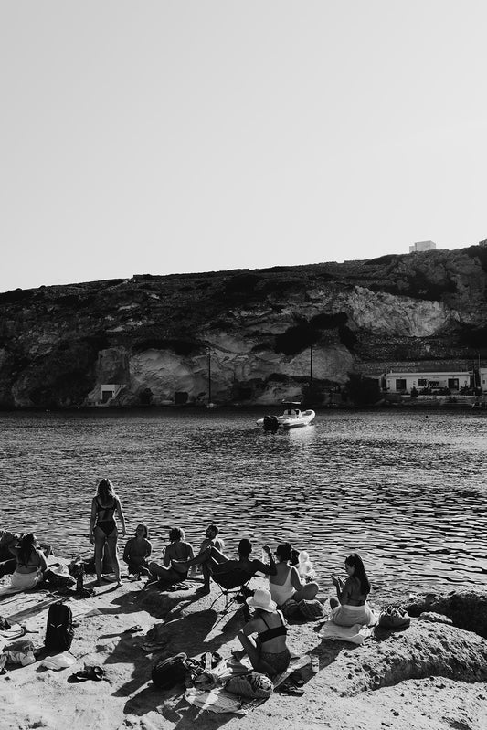 Adorn your walls with Greek Islands fine art prints and laid-back memories of the Mediterranean with scenes of Social Sundays. Greek Island Wall Art.